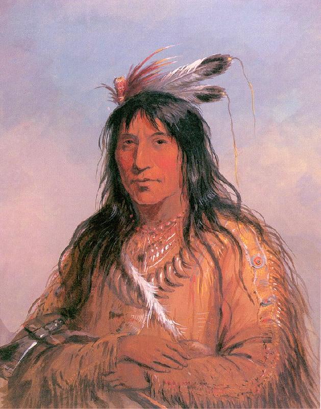 Miller, Alfred Jacob Bear Bull, Chief of the Oglala Sioux oil painting picture
